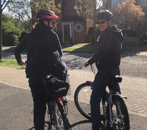 Katie and Tony Viney - Bike riding - Success story - Slimming World Blog