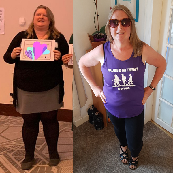 Kat Miller transformation-2020 Body Magic-slimming world blog