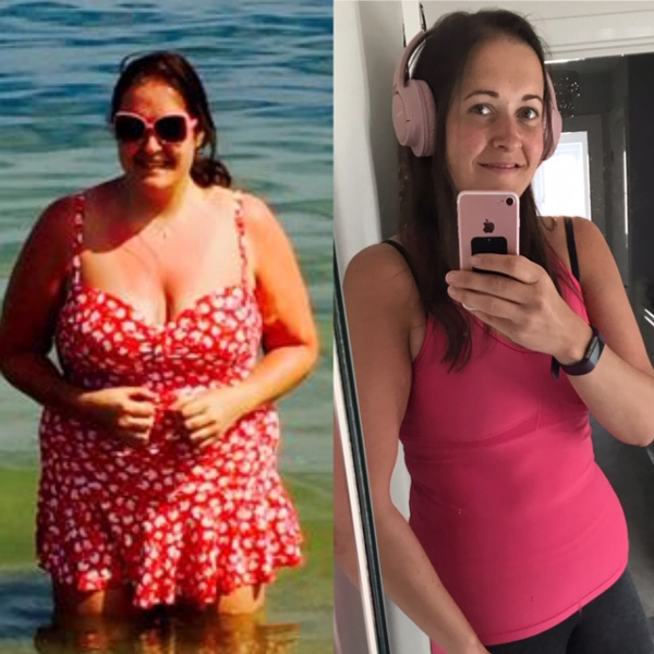 Natalie before and after - Success story - Slimming World Blog