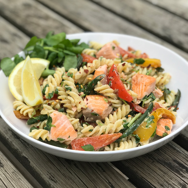 Sal's zesty salmon pasta - Slimming World Blog