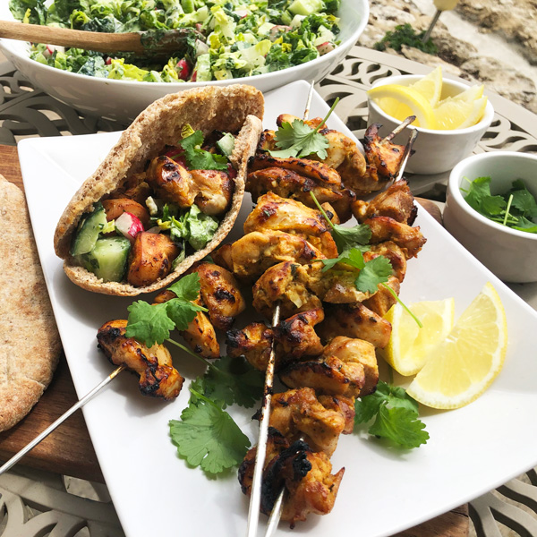 Sal's chicken tikka kebabs - Slimming World Blog