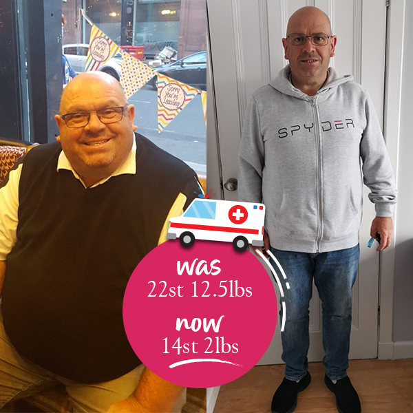 Thomas Berry-Slimming World member