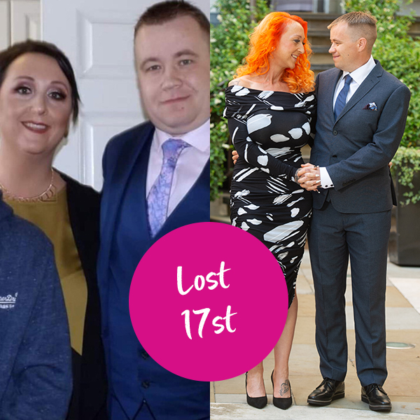 Nicola and Chris Guilfoyle 17st weight loss transformation-fakeaway recipes-slimming world blog