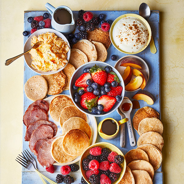 Slimming World pancake platter