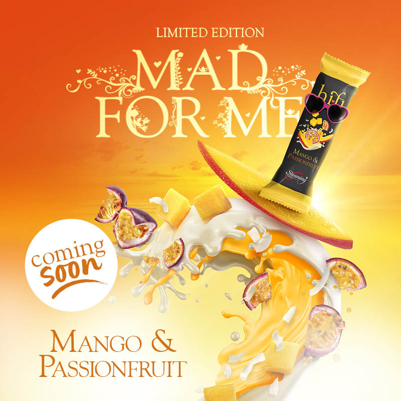 New Hi-Fi Bar Coming Soon - Mango and passionfruit