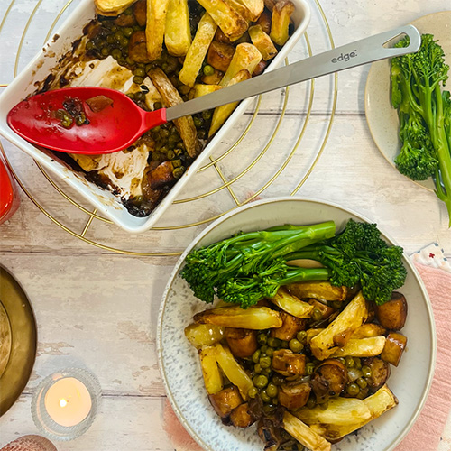 Sausage And Chip Pie