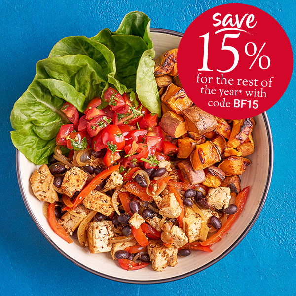 Slimming World Kitchen - week 78 - smoked tofu fajita fusion - header - Black Friday offer save 15% for the rest of the year with code BF15
