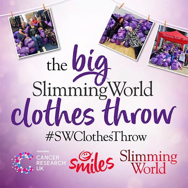 the big Slimming World clothes throw