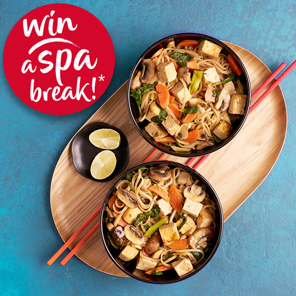 Slimming World Kitchen week 13: tingly tofu noodles - win a spa break!* Terms and conditions apply
