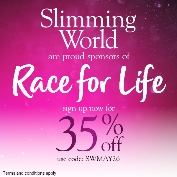 Get 35% off entry to Race for Life using code SWMAY26. This discount is valid until 24th May 2026.