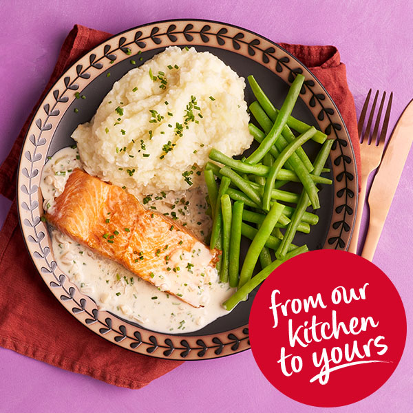 Slimming World Kitchen, week 35: grilled salmon with cauli and horseradish mash - header